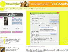 Tablet Screenshot of lemonoverflow.com
